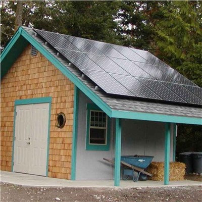 40w Hnub Ci Vaj Huam Sib Luag rau Shed